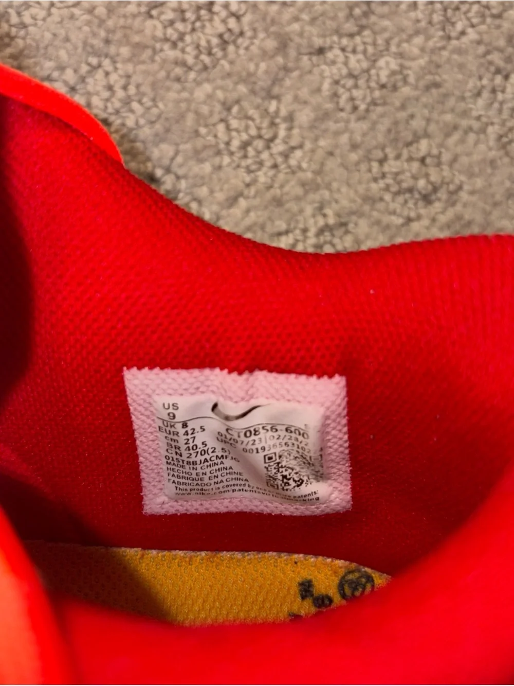 Off-White x Nike Dunk Low University Red